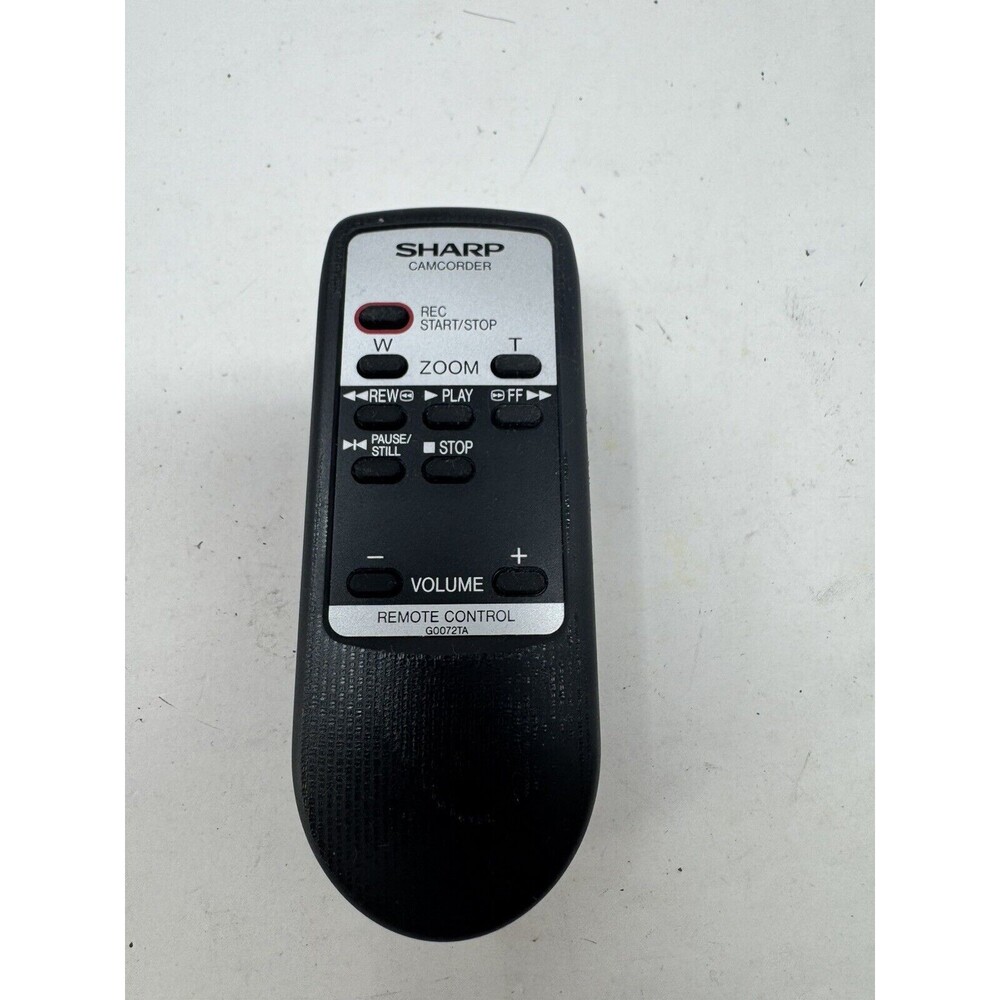 SHARP G0072TA Camcorder Remote Control VL-E685U, VL-E680, VL-E630U, VL-E780U